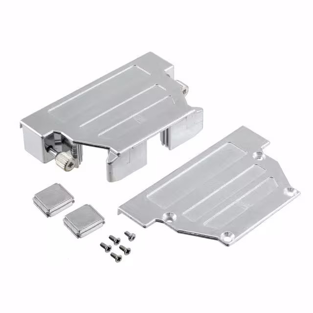 165X11639X Conec  Capots de connecteurs D-Sub en forme de D